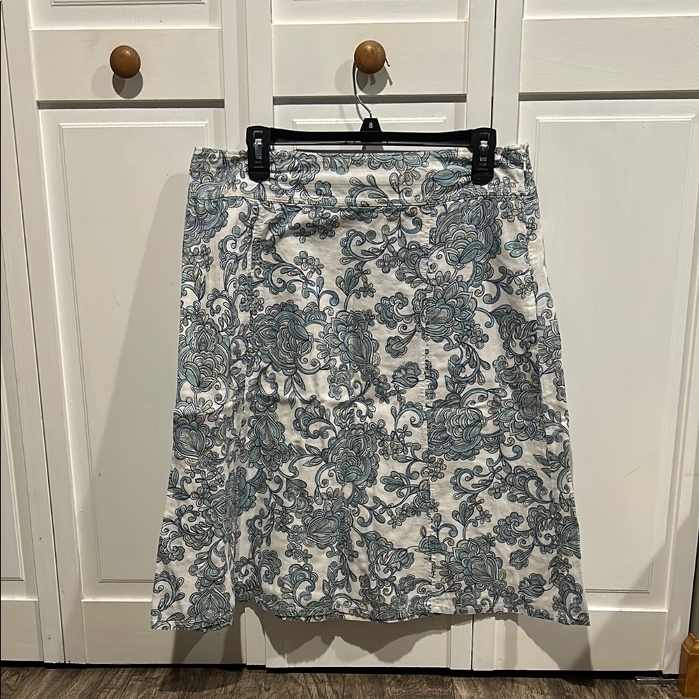 Eddie Bauer print skirt